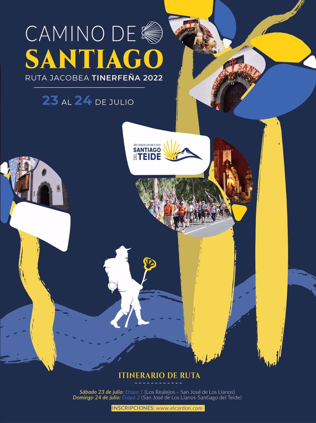 SANTIAGO DEL TEIDE ABRE LAS INSCRIPCIONES PARA EL CAMINO DE SANTIAGO, RUTA JACOBEA TINERFEÑA 2022