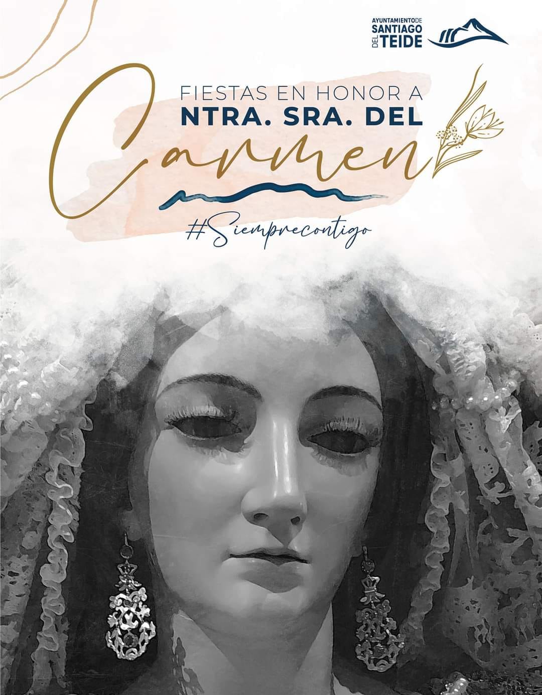 COMIENZAN LAS FIESTAS EN HONOR A NUESTRA SEÑORA DEL CARMEN EN PUERTO DE SANTIAGO