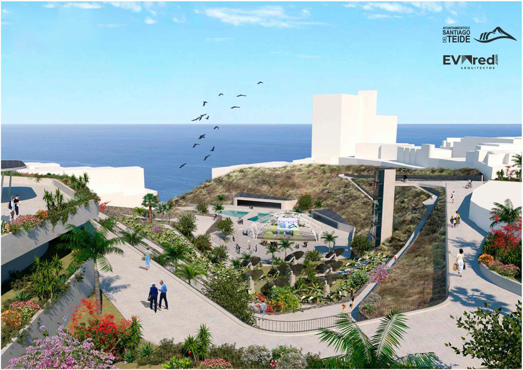 EL PROYECTO DEL BARRANCO DE LERMES CONTEMPLA LA CREACIÓN DE MÁS DE 400 PLAZAS DE APARCAMIENTO EN LOS GIGANTES