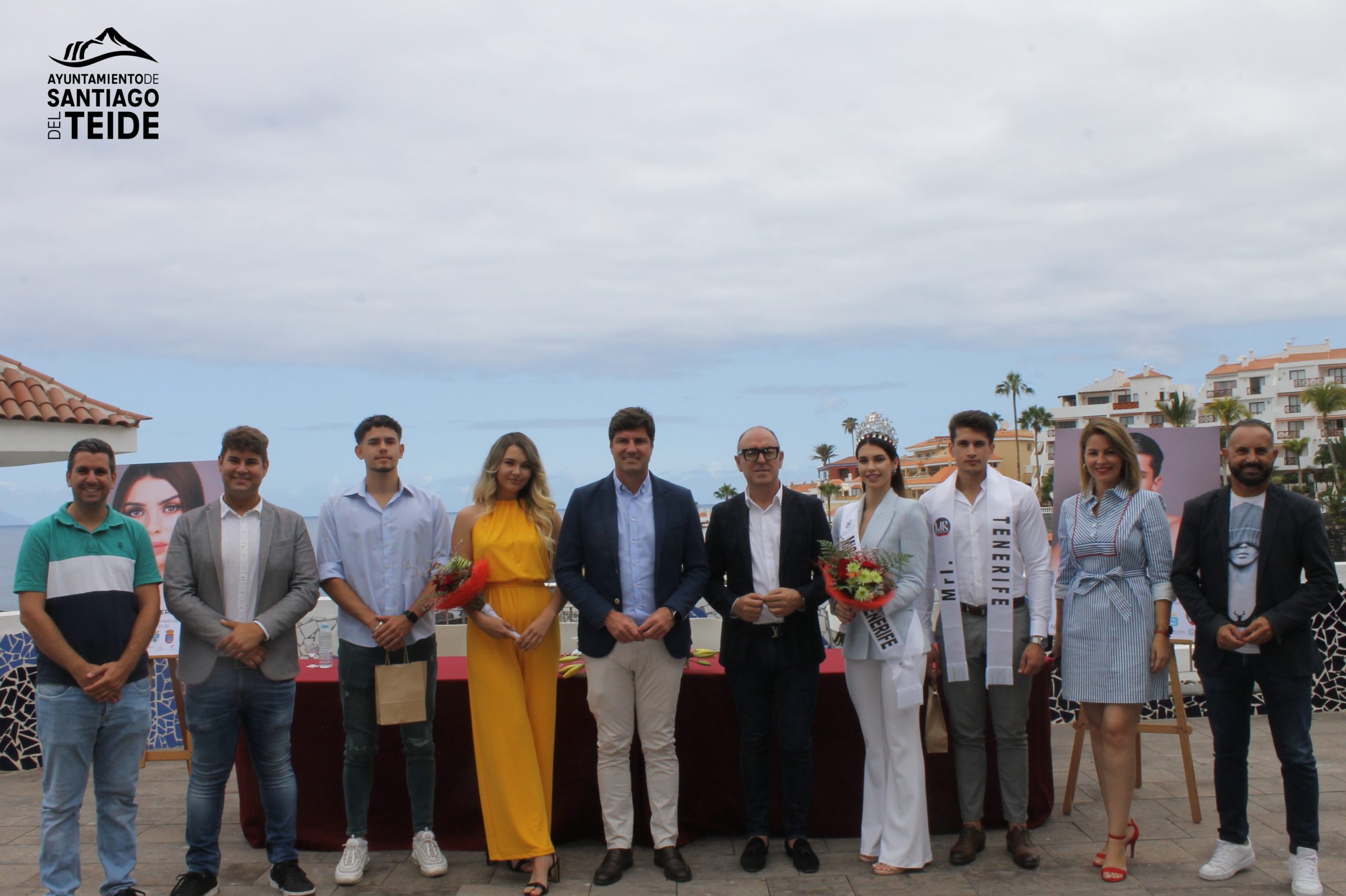EL ALCALDE PRESENTA LAS GALAS MISS WORLD TENERIFE Y MISTER INTERNACIONAL TENERIFE QUE SE DESARROLLARÁN EN PUERTO DE SANTIAGO