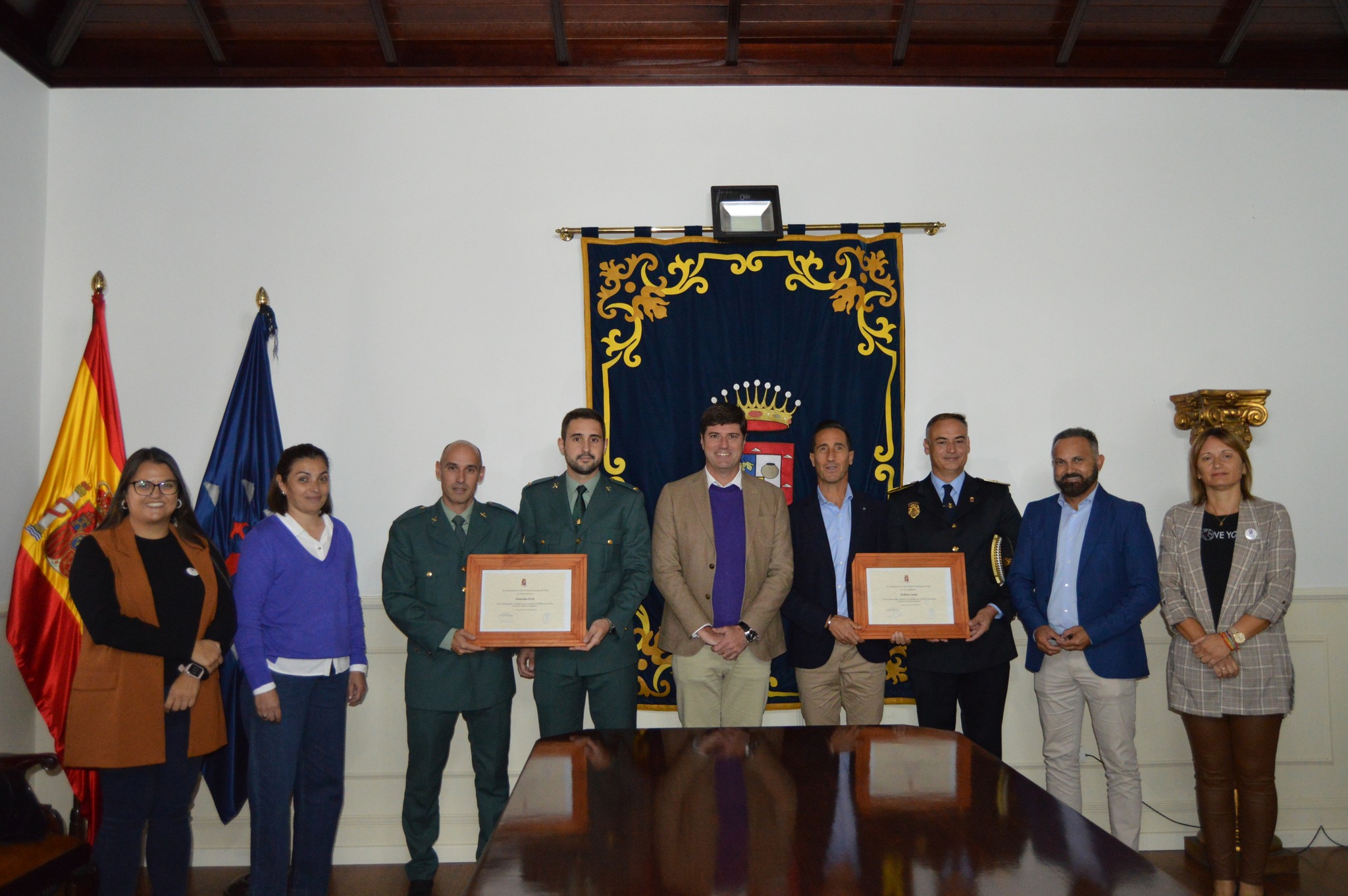 El ayuntamiento presenta el balance anual del sistema Viogen y reconoce la labor de sus actores principales