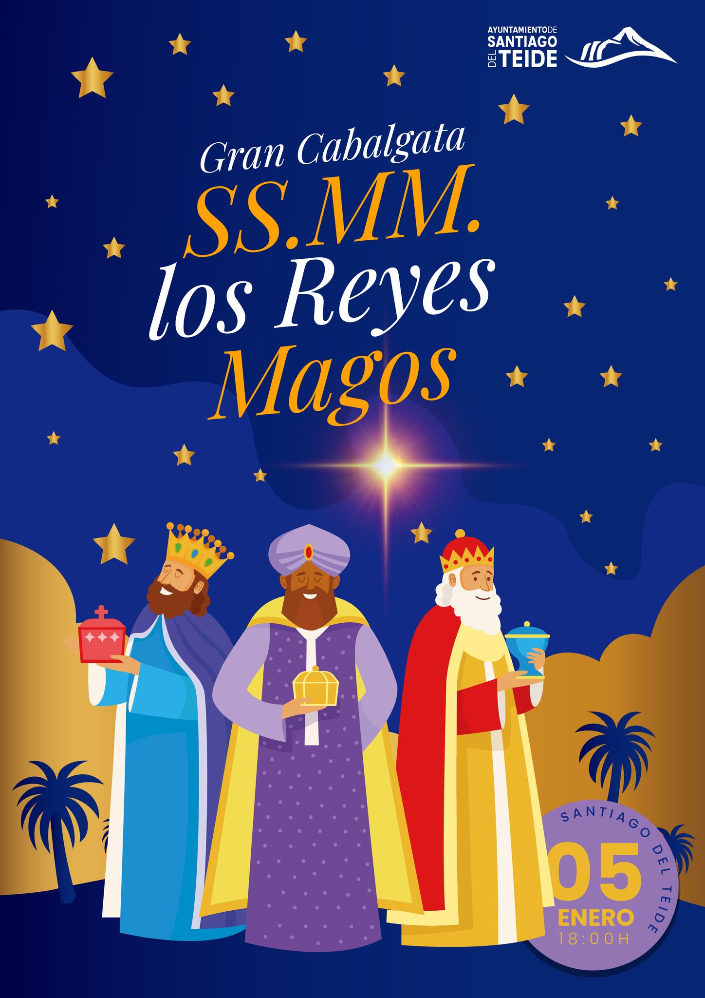 Cabalgata de SS.MM. los Reyes Magos de Oriente 2023