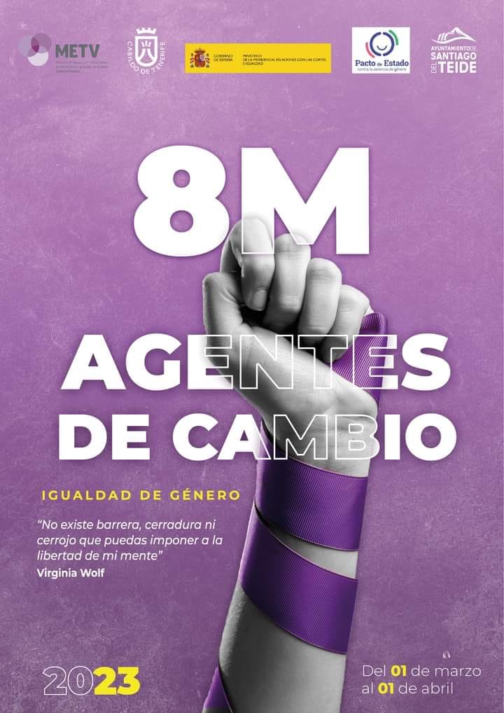 El municipio presenta una nueva edición de la campaña “Agentes de Cambio. Igualdad de Género» en torno al 8M