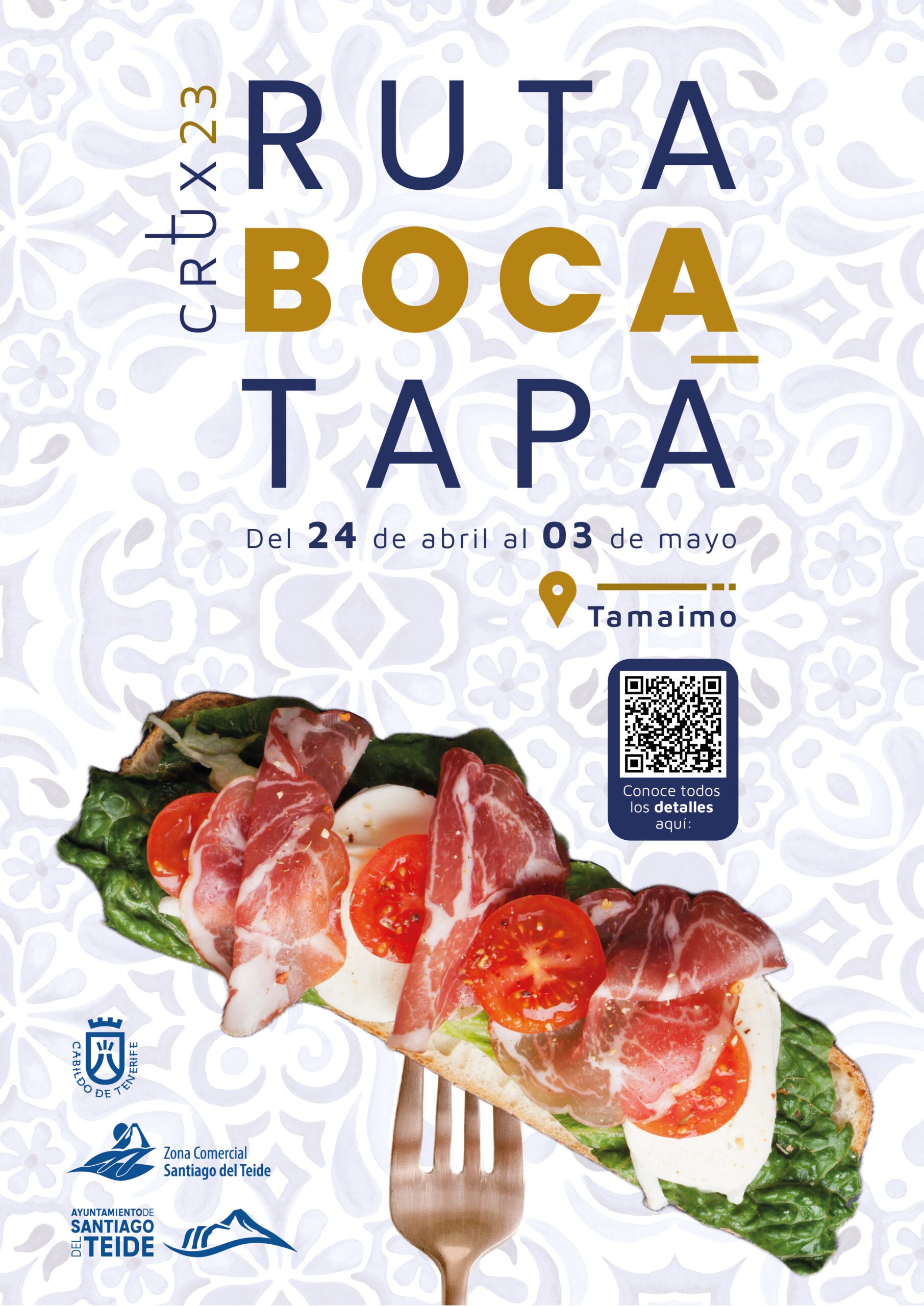 El ayuntamiento organiza en Tamaimo la Ruta Boca-Tapa con motivo del evento Crux23