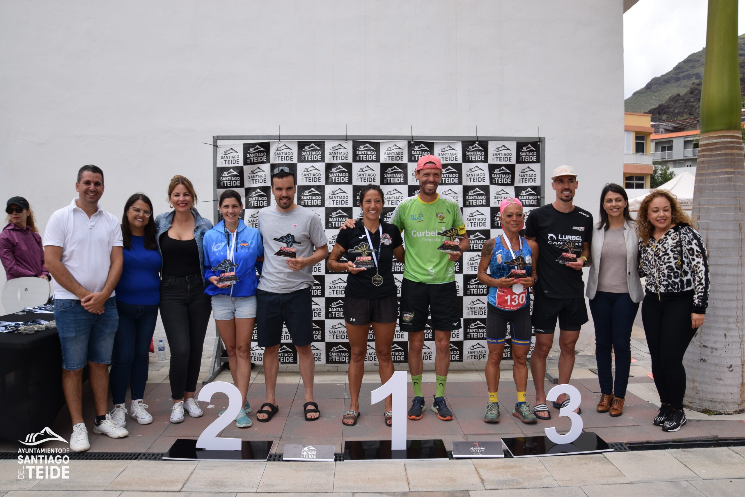 Raúl Díaz y Guada Arnedo ganadores absolutos de la prueba de 21km del XI Trail Run Almendros y Volcanes