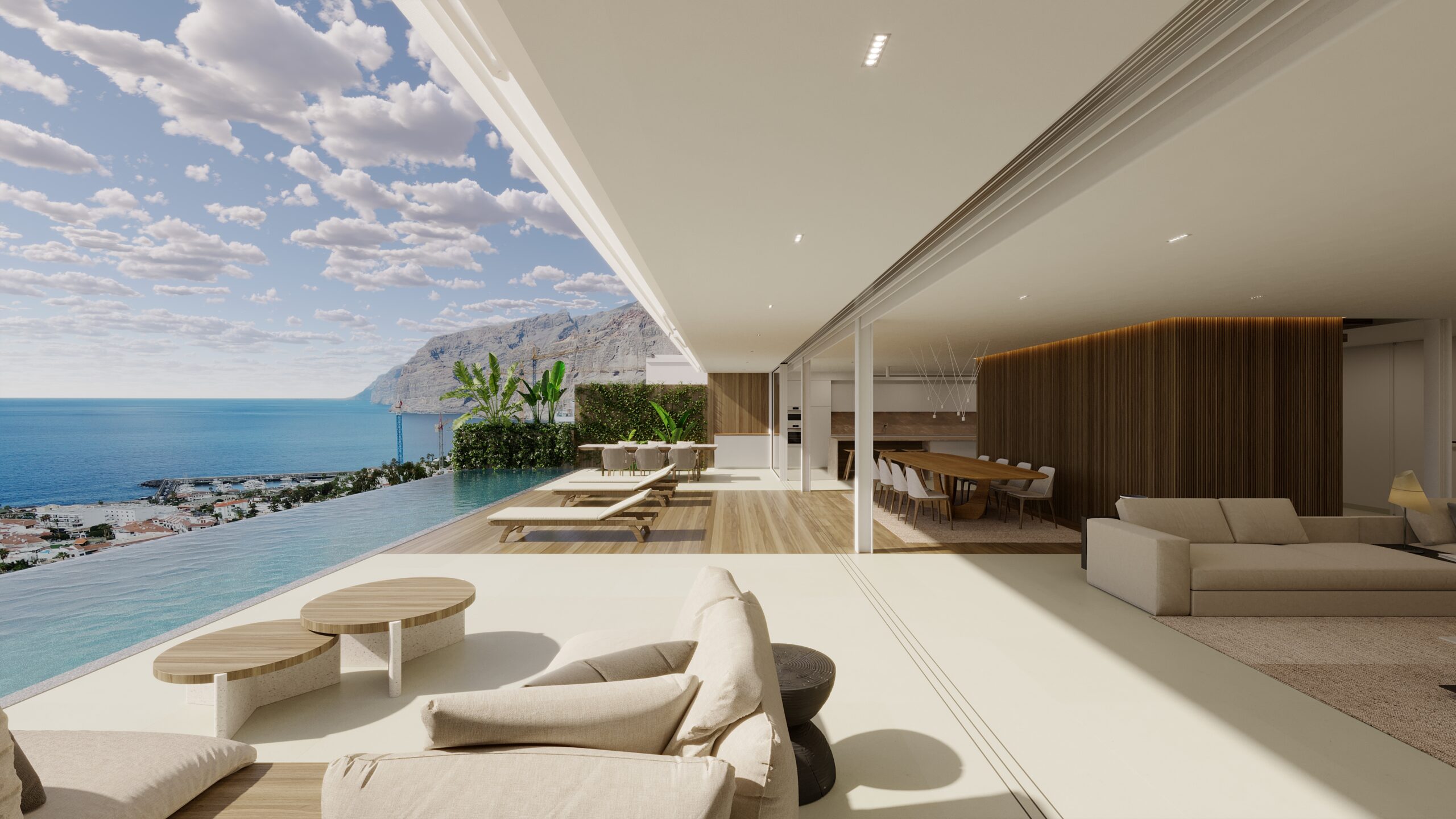 El ayuntamiento concede la licencia de obra para la construcción de las viviendas de lujo Aqua Suites II en Los Gigantes