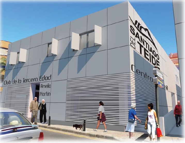 El Ayuntamiento inicia el expediente de contratación de las obras de reforma del centro de mayores y centro juvenil de Puerto de Santiago