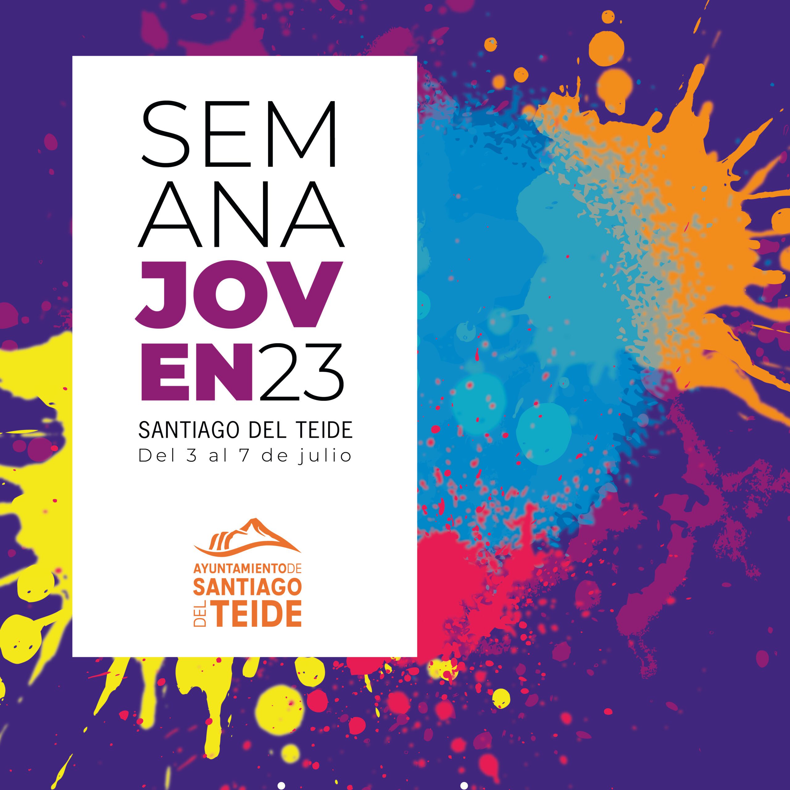 El ayuntamiento organiza una nueva edición de la Semana Joven de Santiago del Teide 2023