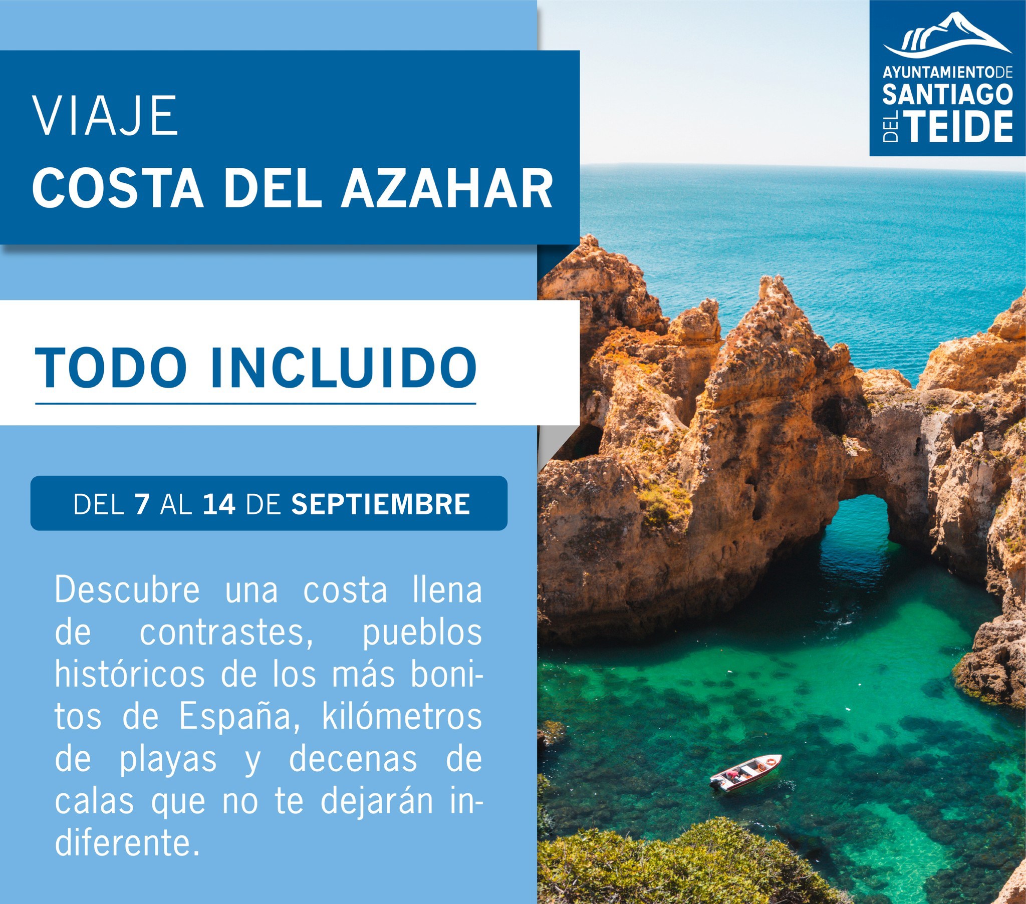 El ayuntamiento organiza un viaje para conocer la Costa de Azahar con todo incluido