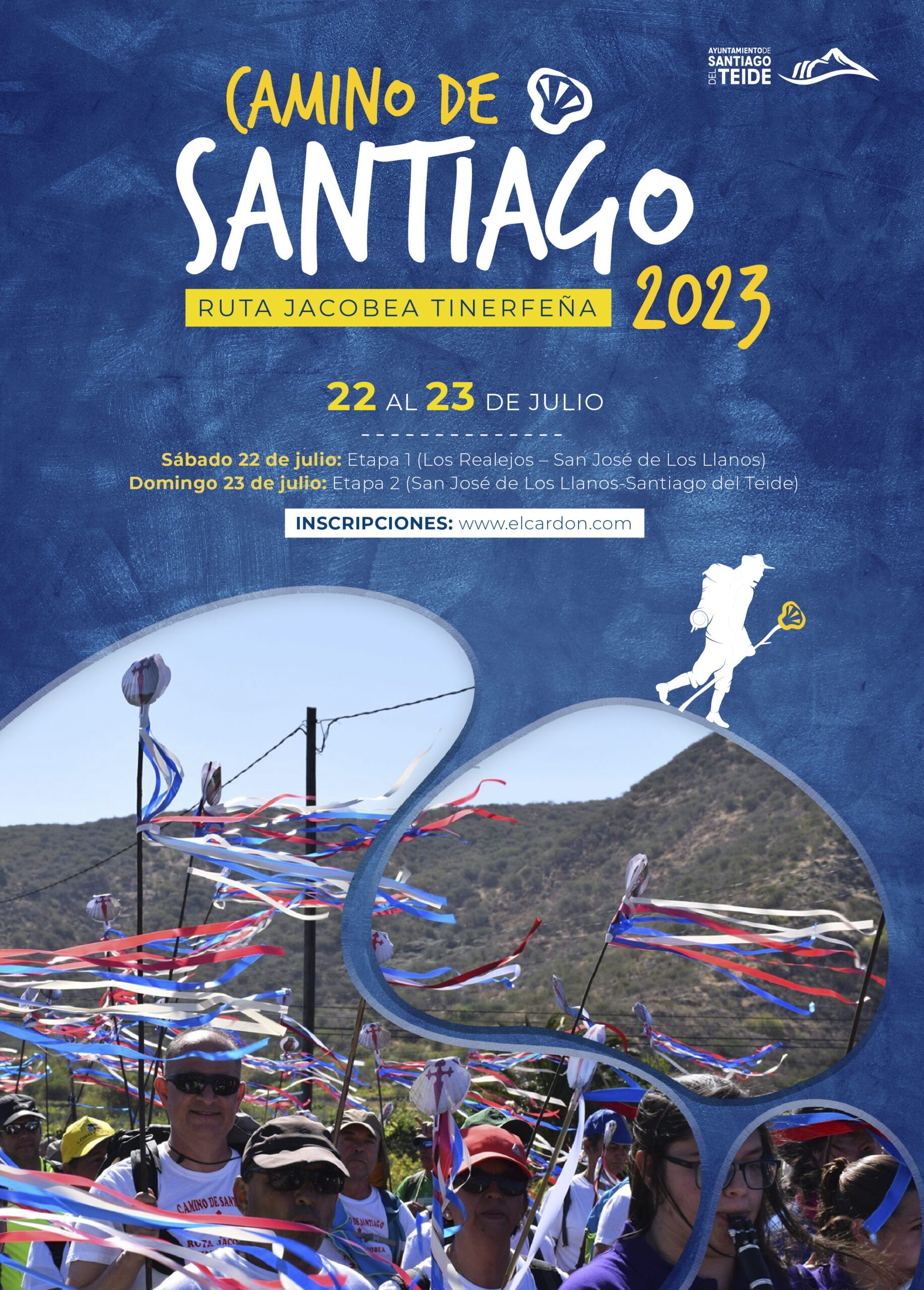 Santiago del Teide abre las inscripciones para el Camino de Santiago, Ruta Jacobea Tinerfeña 2023