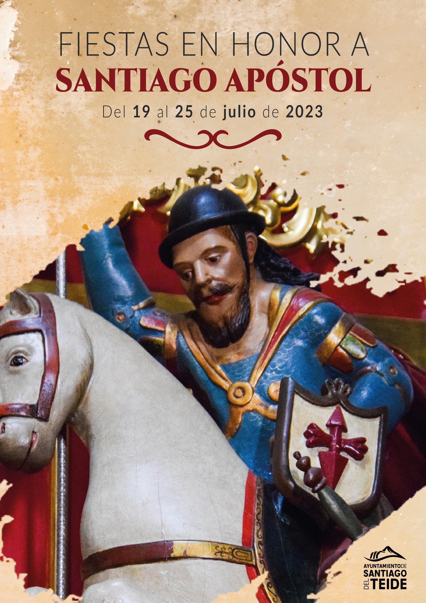 Programa de actos Fiestas Patronales Santiago Apóstol 2023