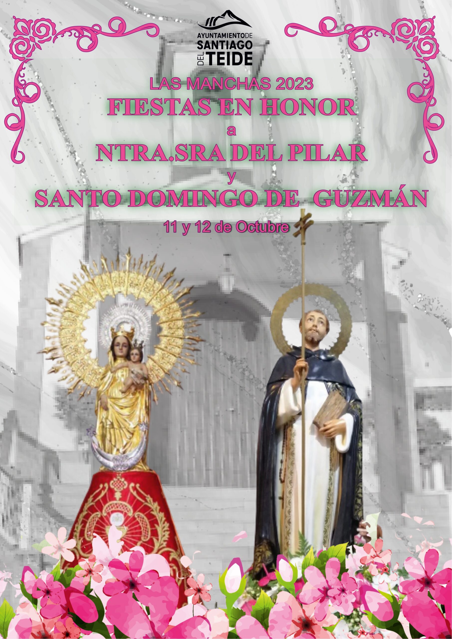 Las Manchas se prepara para celebrar sus fiestas en honor a la Virgen del Pilar y Santo Domingo de Guzmán
