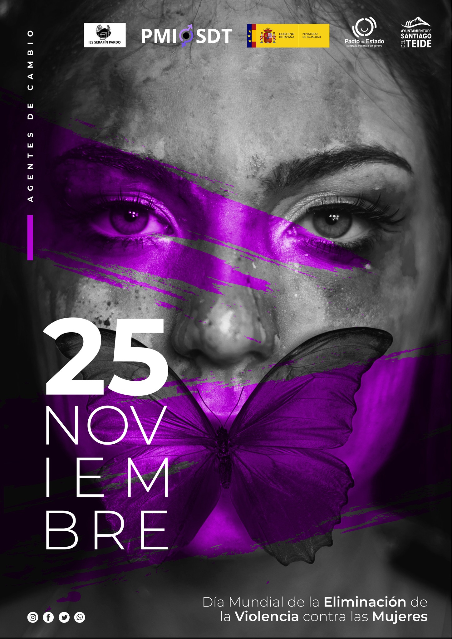 El ayuntamiento presenta la programación de actos con motivo del Día Internacional de la Eliminación de la Violencia contra las Mujeres