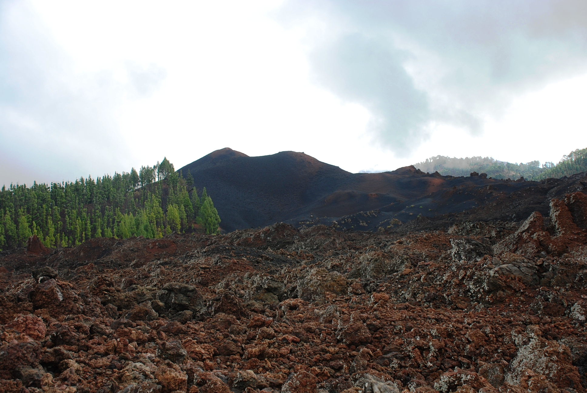 El municipio organiza este domingo la VII Ruta Guiada de Los Volcanes