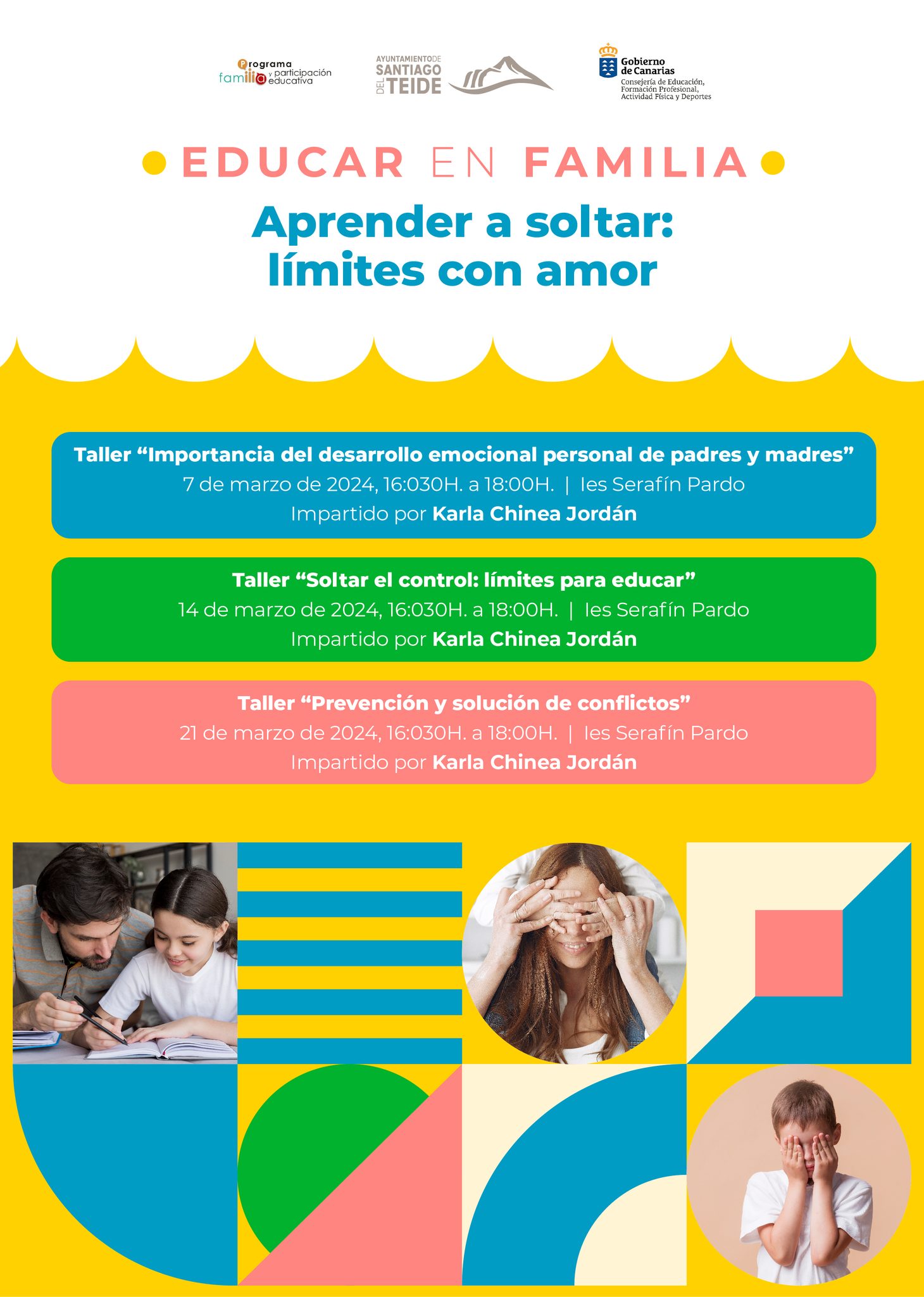 Santiago del Teide acoge una nueva edición del programa formativo para familias “Educar en Familia 2024”