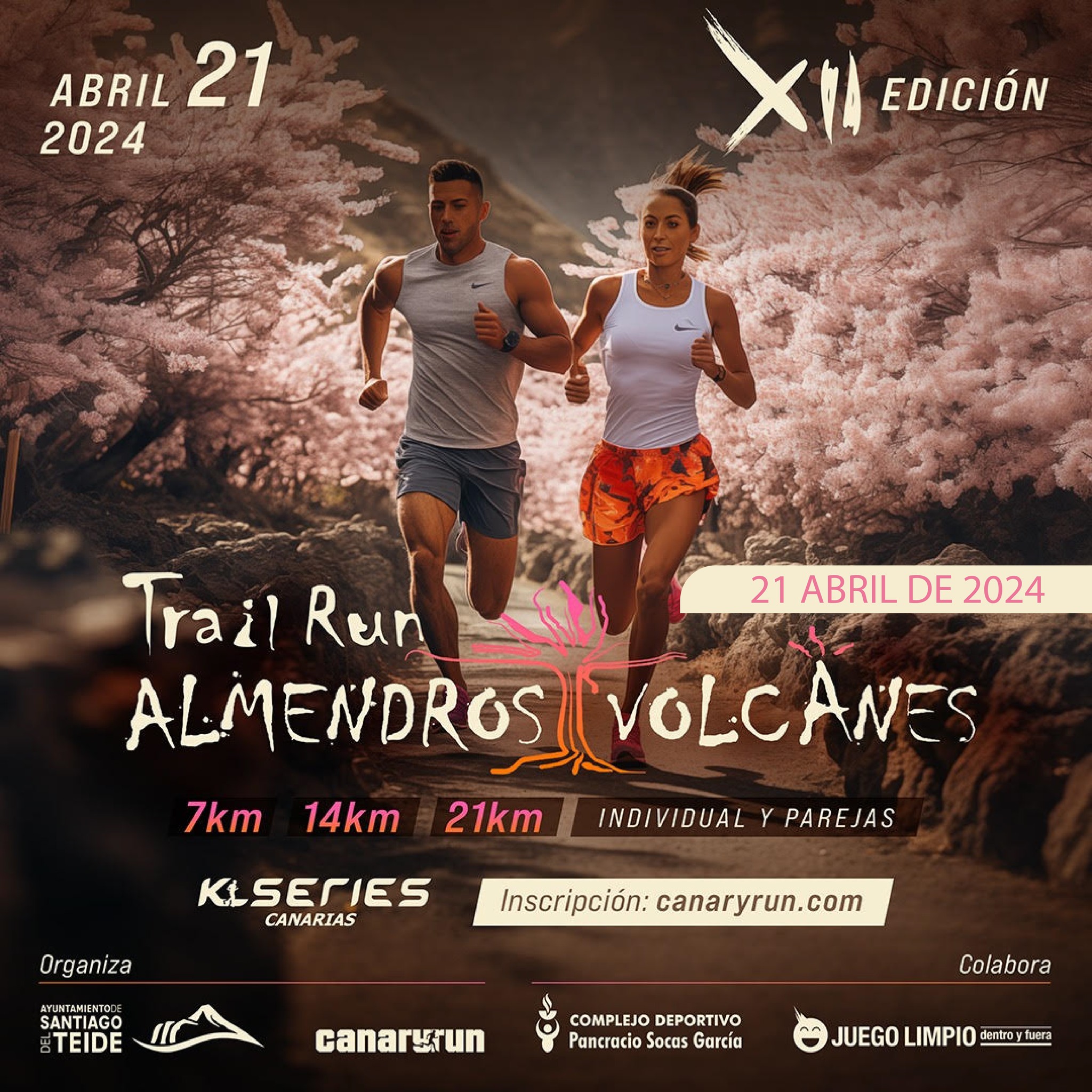 Se abren las inscripciones para participar en la XII edición del Trail Run Almendros y Volcanes