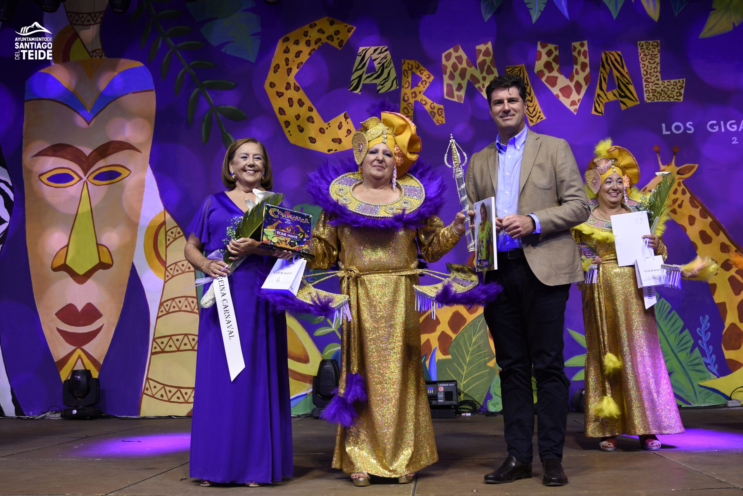 Ana Rosa Marrero Ramos, elegida Reina de los Mayores del Carnaval de Los Gigantes 2024