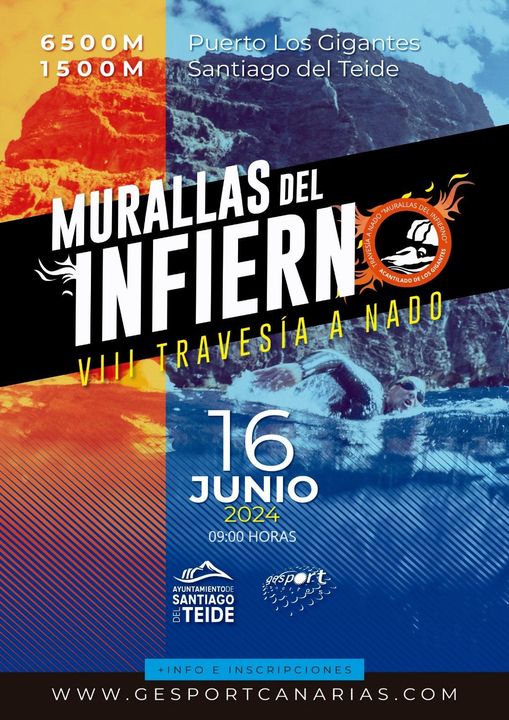 Se abren las inscripciones para la VIII edición de la Travesía a Nado «Murallas del Infierno»