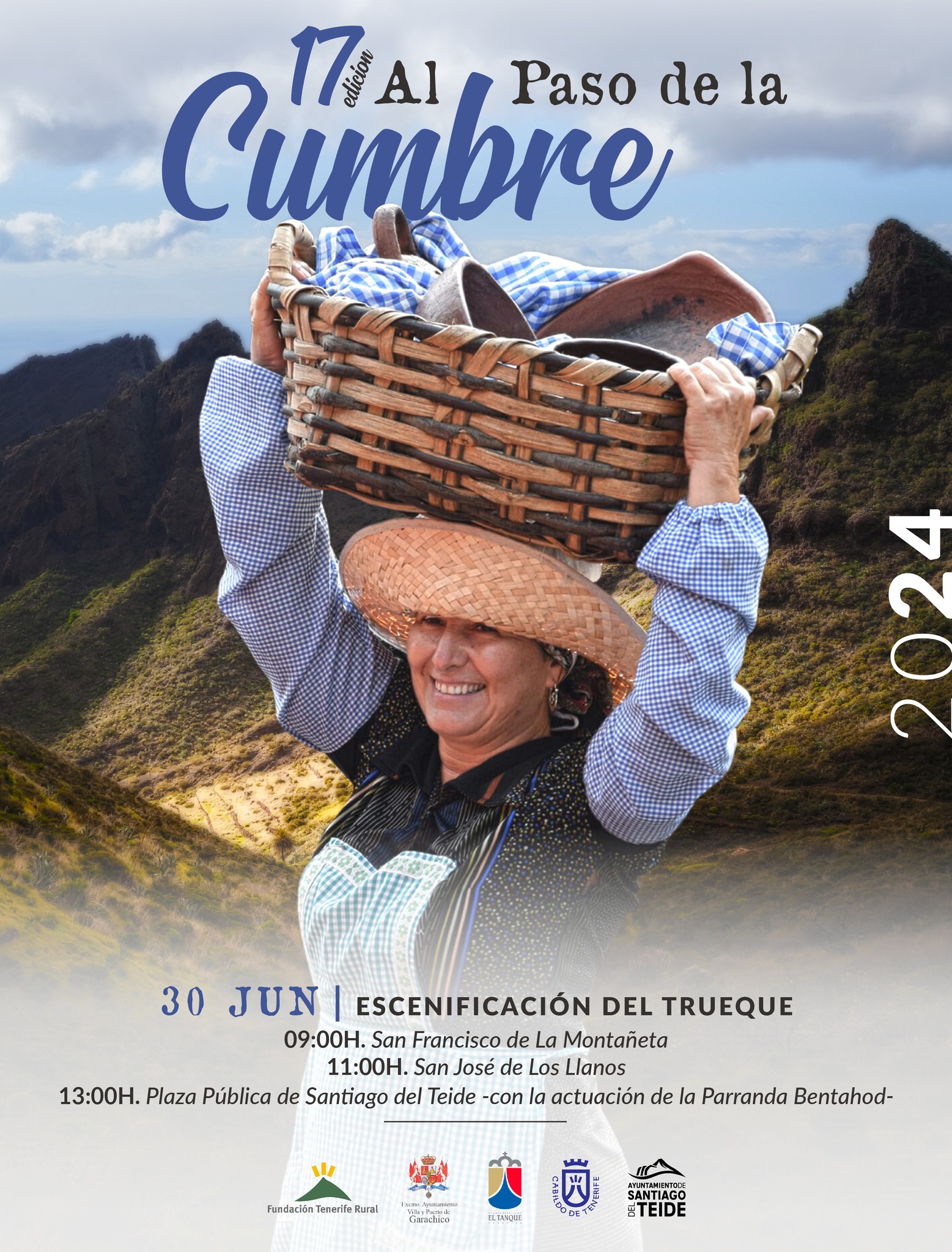 El ayuntamiento organiza la XVII edición de la escenificación del trueque «Al Paso de la Cumbre»