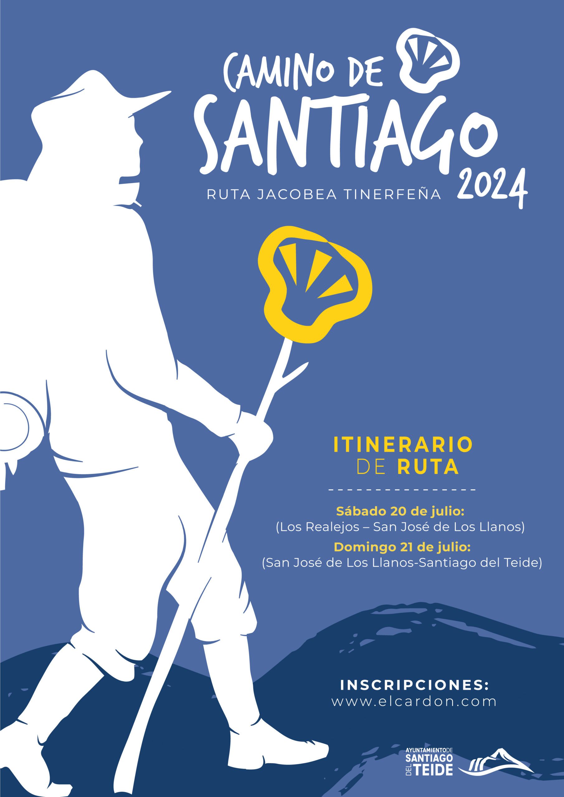 Se abren las inscripciones para la XV edición del Camino de Santiago, Ruta Jacobea Tinerfeña 2024