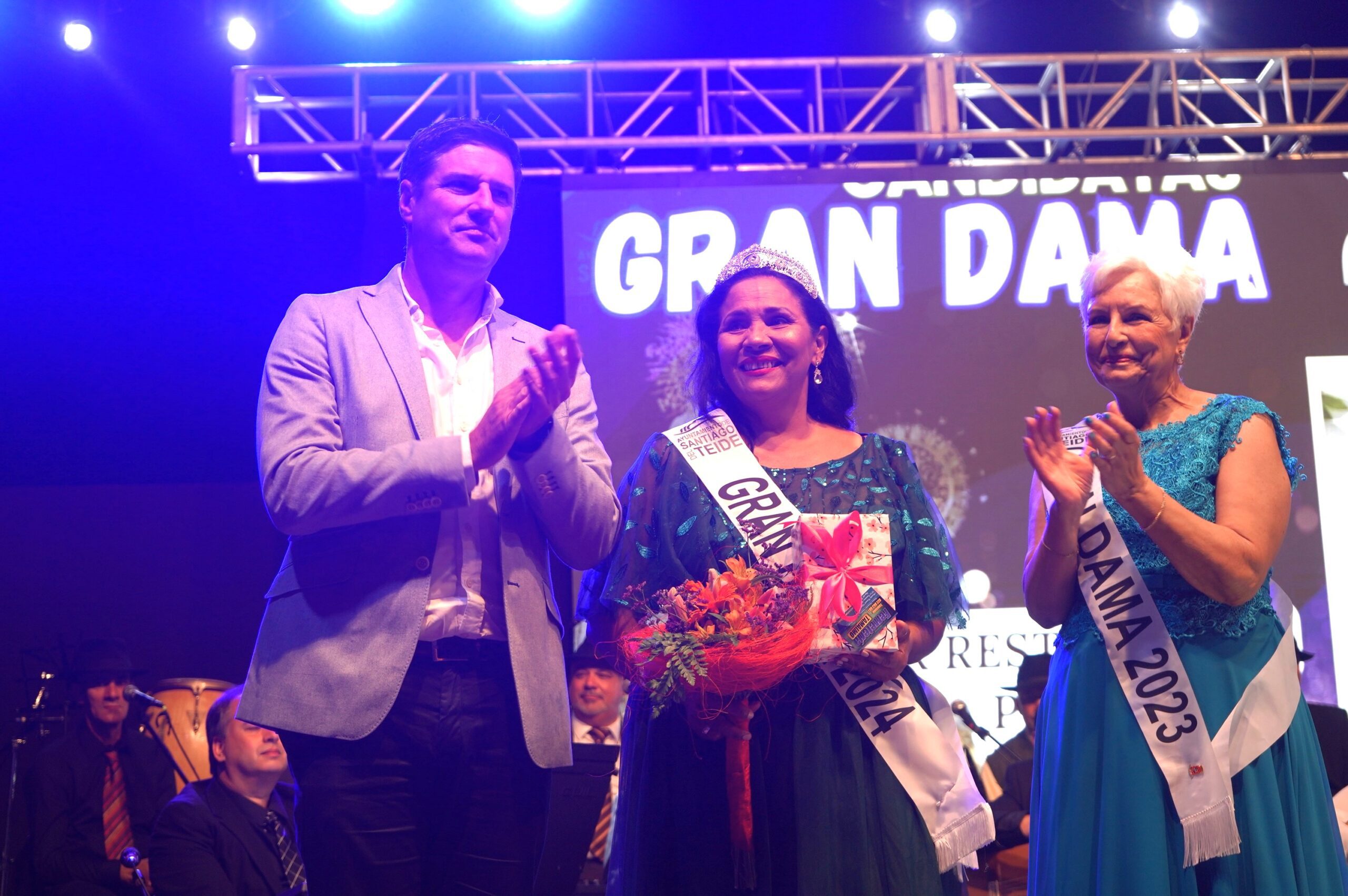 Eunice Buitrago, Gran Dama de las Fiestas en honor a Nuestra Señora del Carmen de Puerto de Santiago 2024