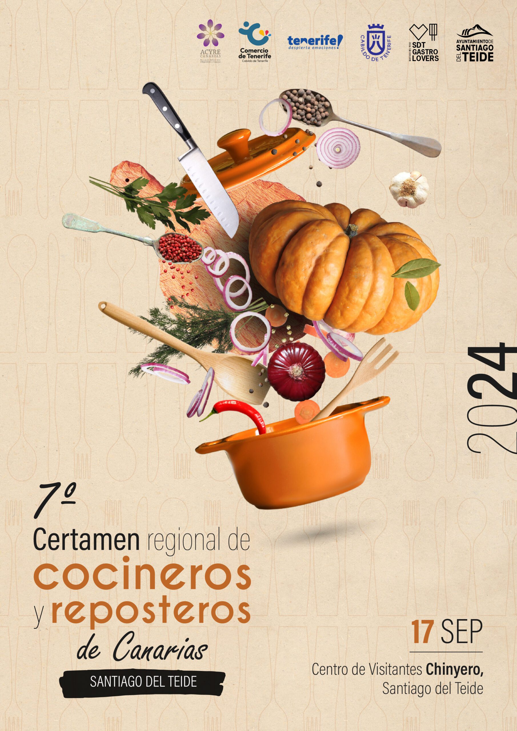 Santiago del Teide se convertirá en una fiesta de sabores y talento con la celebración del 7º Certamen Regional de Gastronomía de Canarias 2024