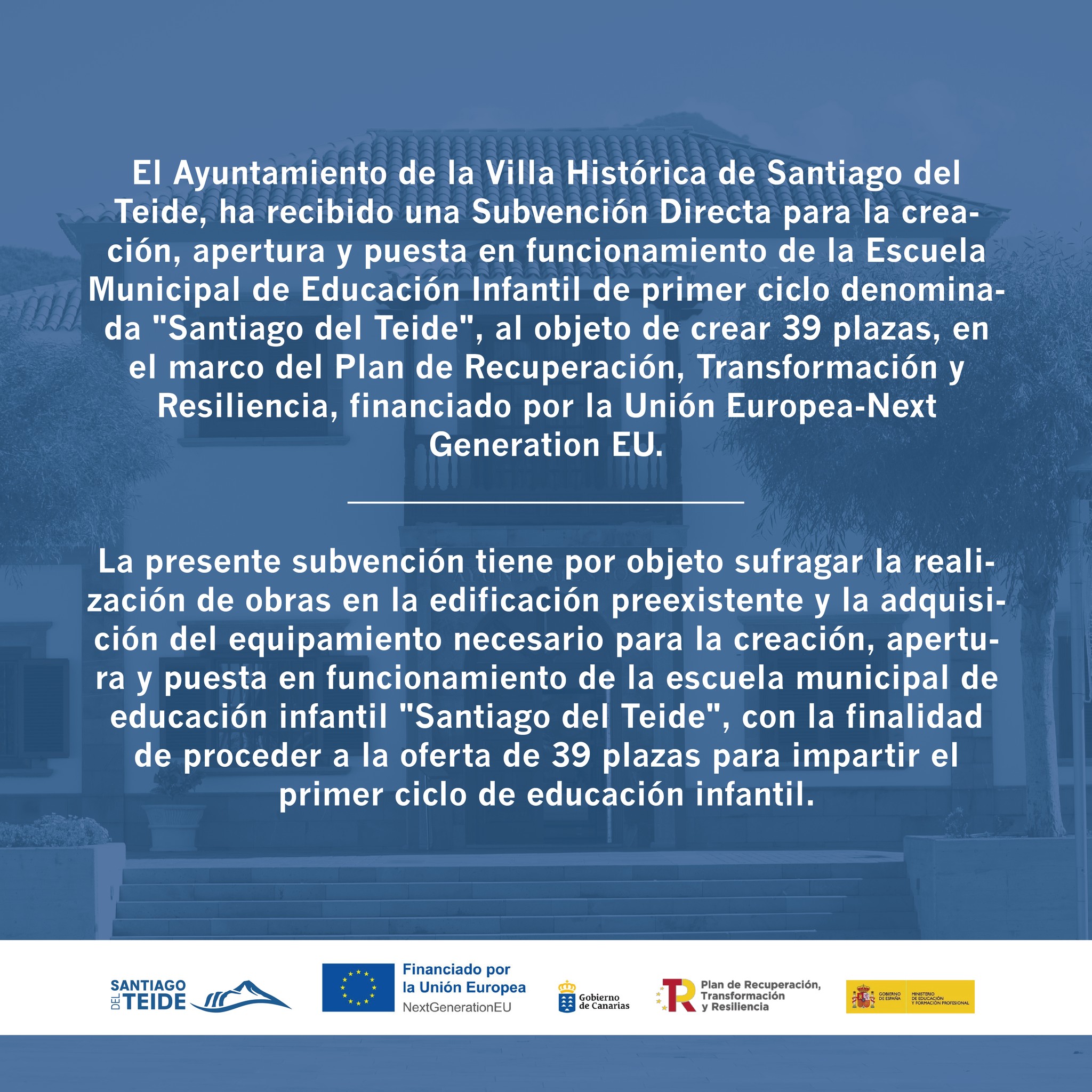 𝗣𝗨𝗕𝗟𝗜𝗖𝗔𝗖𝗜𝗢́𝗡 𝗢𝗕𝗧𝗘𝗡𝗖𝗜𝗢́𝗡 𝗗𝗘 𝗦𝗨𝗕𝗩𝗘𝗡𝗖𝗜𝗢́𝗡 𝗣𝗨𝗘𝗦𝗧𝗔 𝗘𝗡 𝗠𝗔𝗥𝗖𝗛𝗔 𝗘𝗦𝗖𝗨𝗘𝗟𝗔 𝗠𝗨𝗡𝗜𝗖𝗜𝗣𝗔𝗟 𝗗𝗘 𝗘𝗗𝗨𝗖𝗔𝗖𝗜𝗢́𝗡 𝗜𝗡𝗙𝗔𝗡𝗧𝗜𝗟