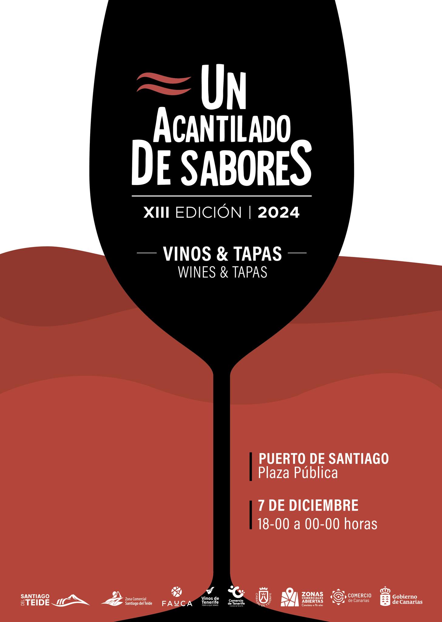 12 restaurantes y 9 bodegas participan este sábado en la XIII edición del evento de tapas y vinos “Un Acantilado de Sabores”