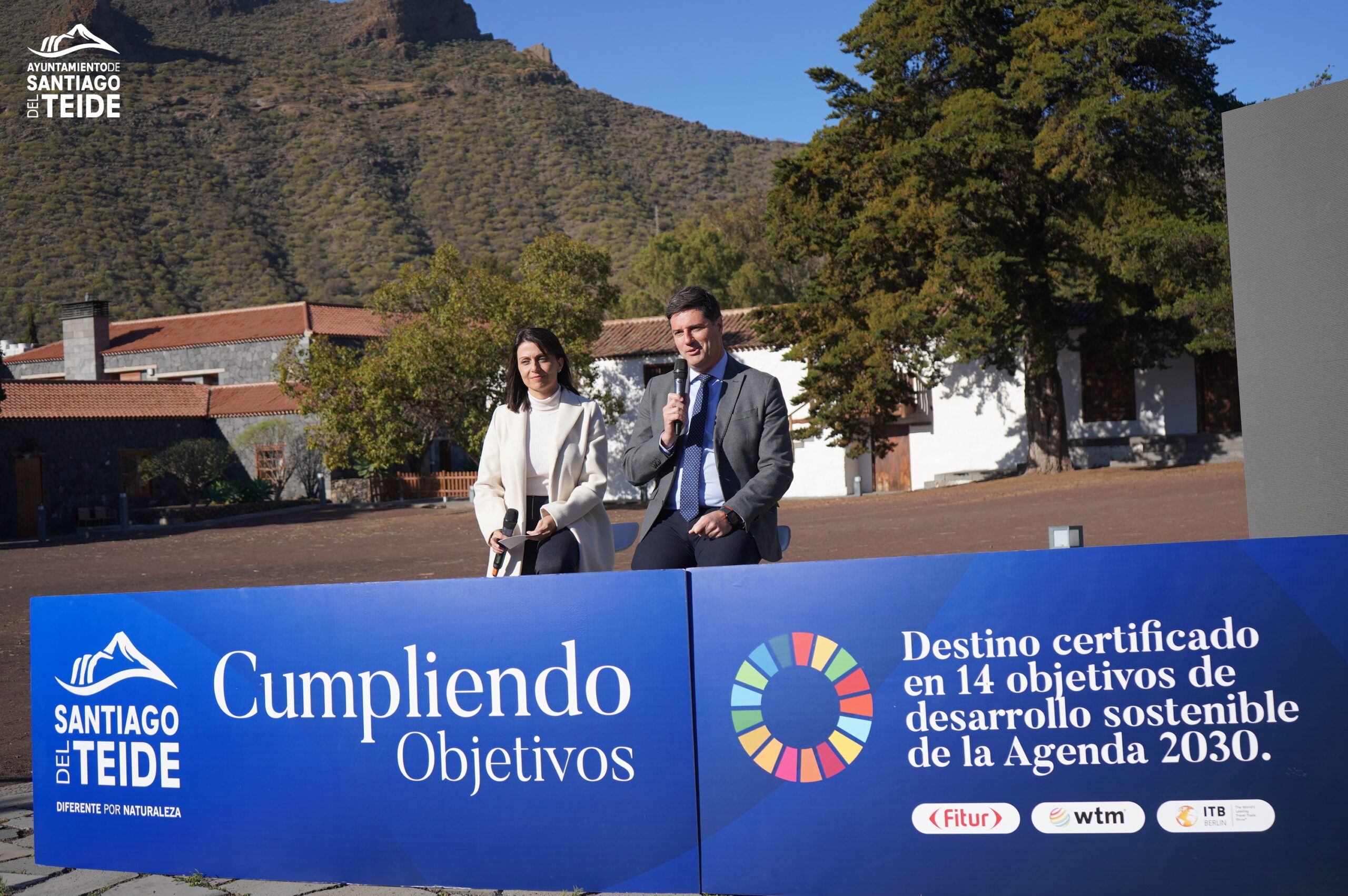 Santiago del Teide se presenta en Fitur como el único destino de Europa certificado en 14 de los 17 Objetivos de Desarrollo Sostenible de la agenda 2030