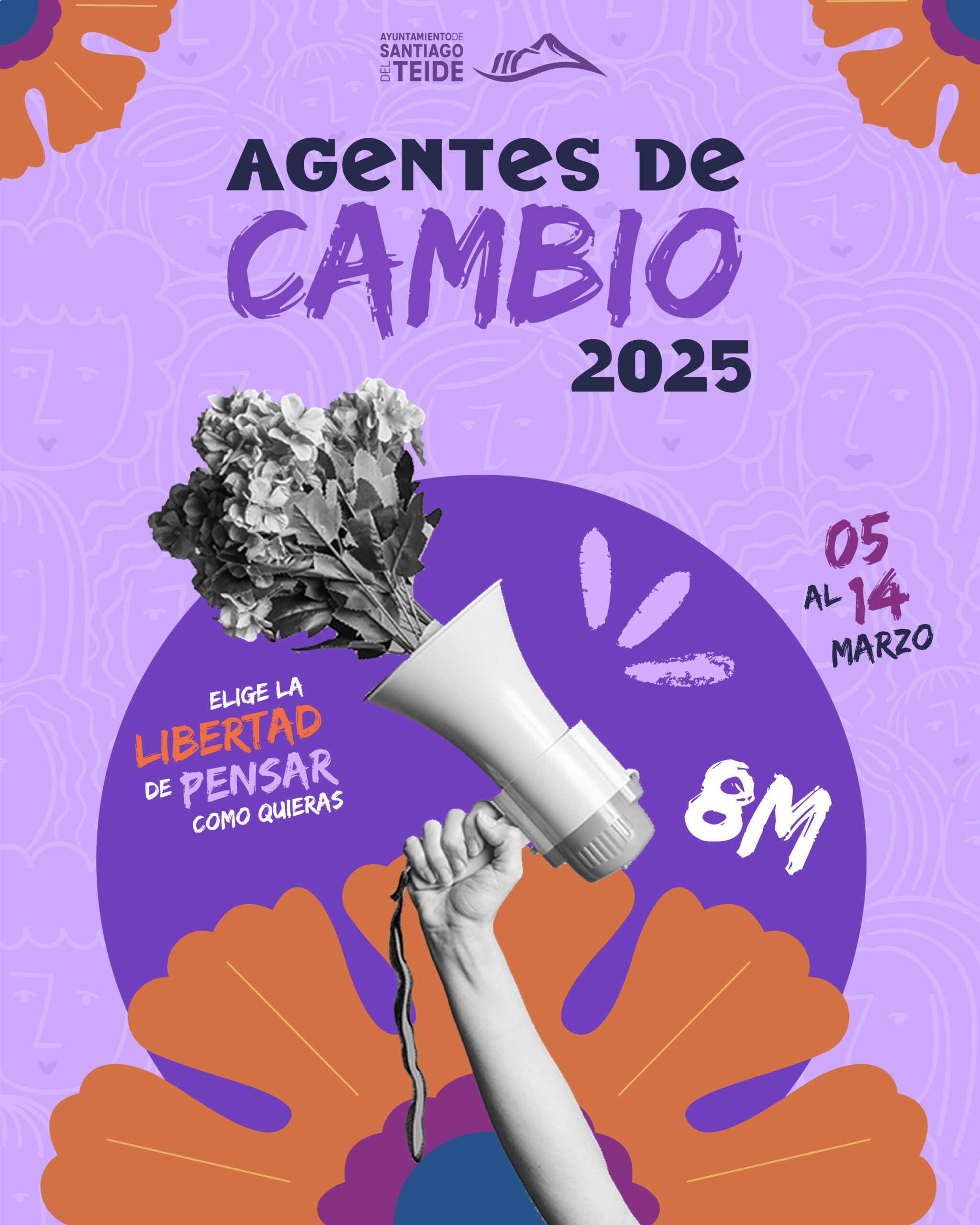 El municipio presenta la campaña “Agentes de Cambio. Igualdad de Género 2025” para conmemorar el Día de la Mujer