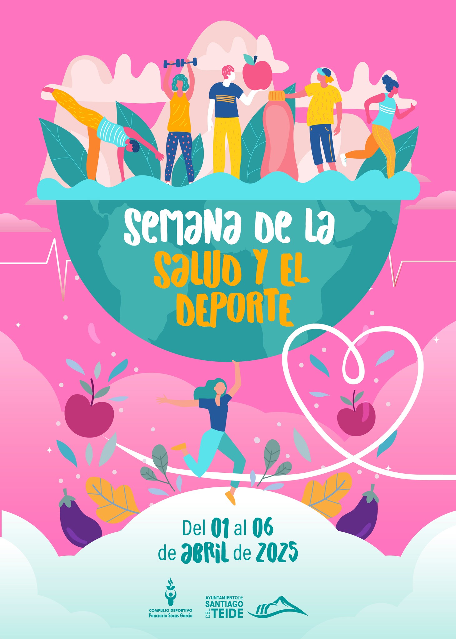 El municipio acoge una nueva edición de su proyecto “Semana de la salud y el deporte 2025”