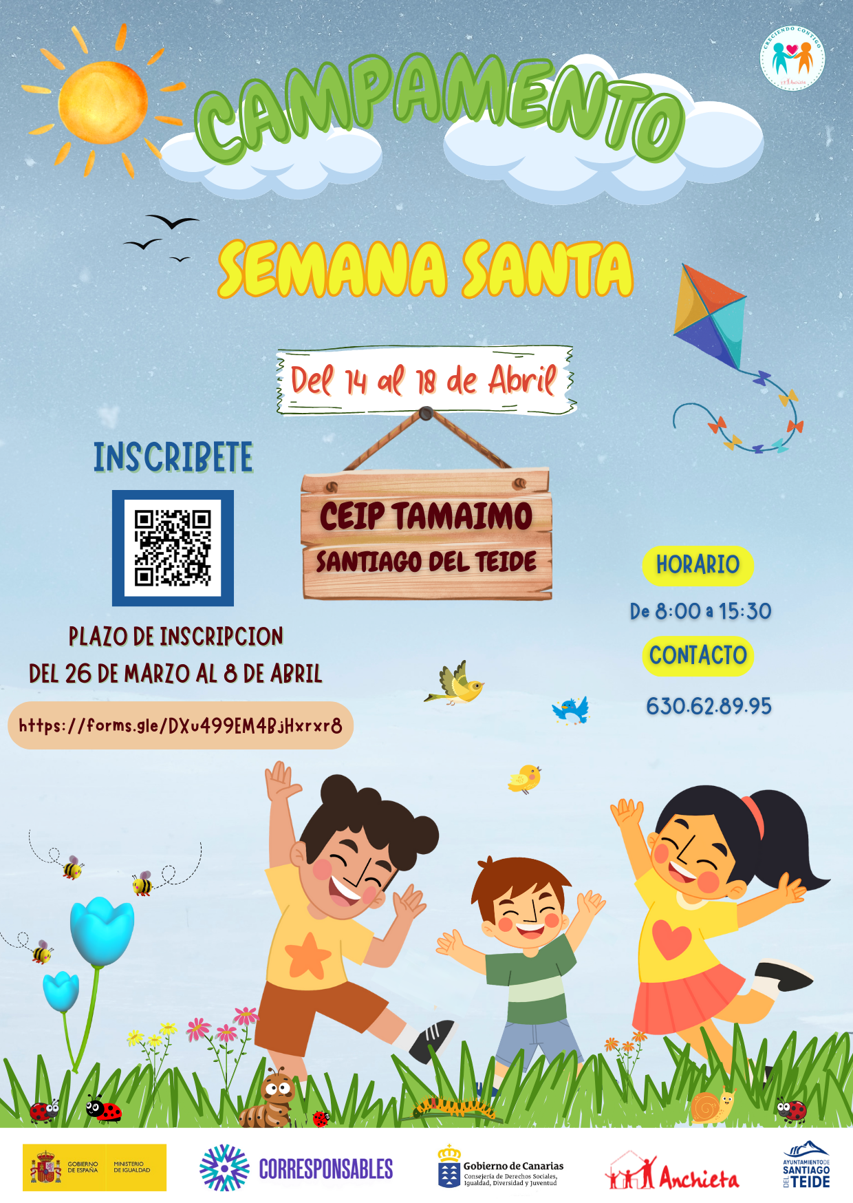 El ayuntamiento organiza un campamento gratuito por Semana Santa para niños del municipio
