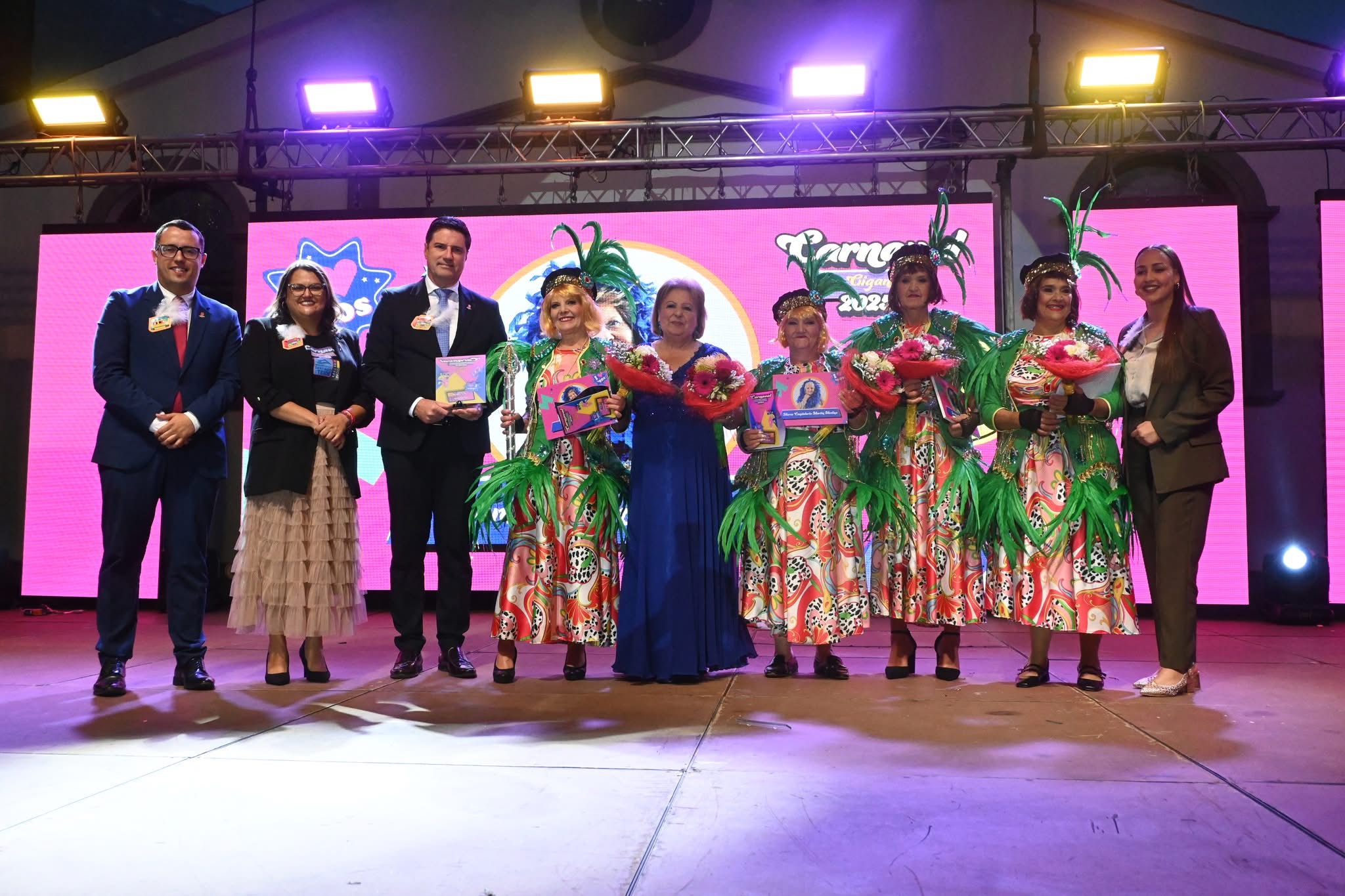 Dominga Jiménez Pérez, elegida Reina de los Mayores del Carnaval de Los Gigantes 2025