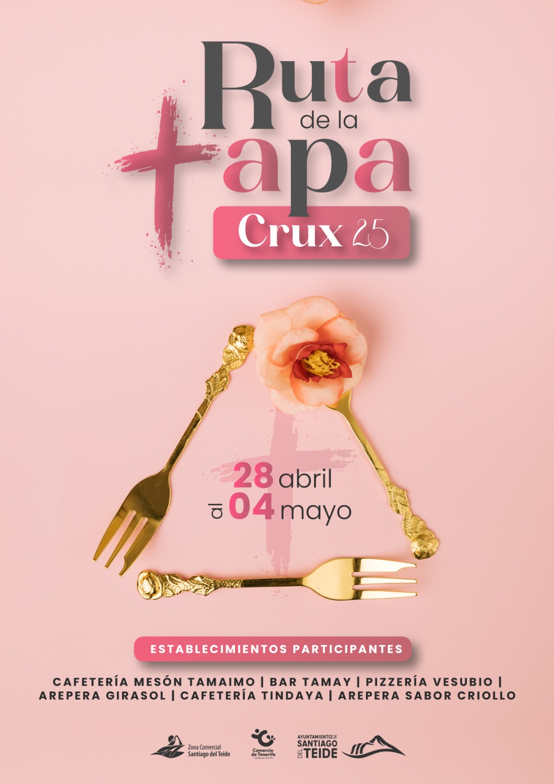 El ayuntamiento organiza en Tamaimo una nueva edición de la Ruta de la Tapa Crux25