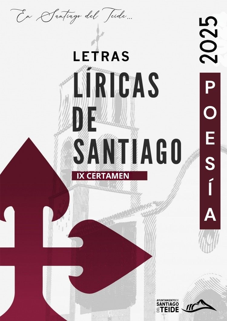 El ayuntamiento convoca la IX edición del Certamen Literario “Letras Líricas de Santiago”