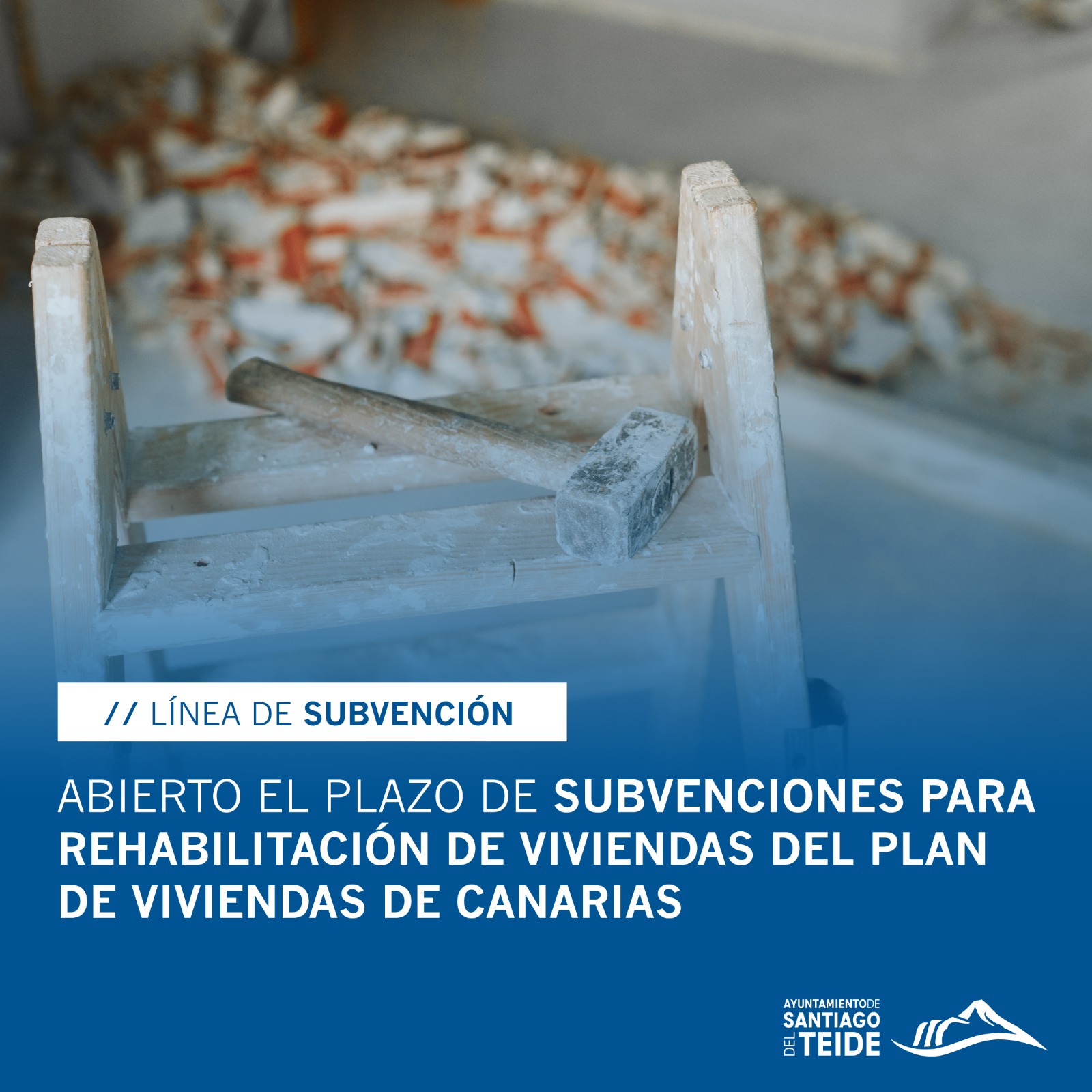 El ayuntamiento convoca ayudas para rehabilitación de viviendas de titularidad privada dentro del Plan de Viviendas de Canarias 2020-2025