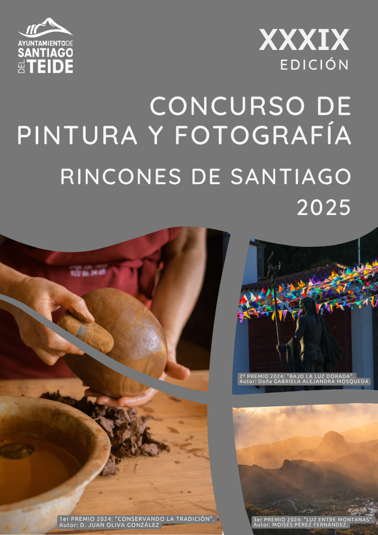 El ayuntamiento convoca la XXXVIII edición del Concurso de Pintura y Fotografía “Rincones de Santiago”